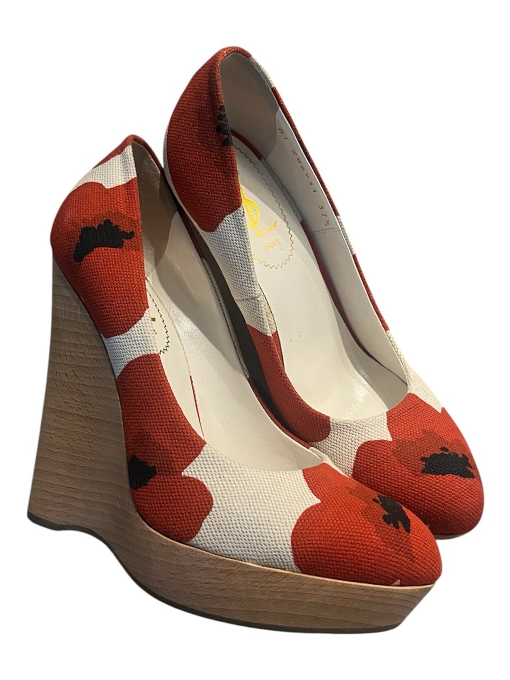 Yves Saint Laurent "Maryna" Wedges - Picture 2 of 4